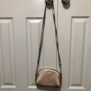 Kate Spade rose gold cross body
